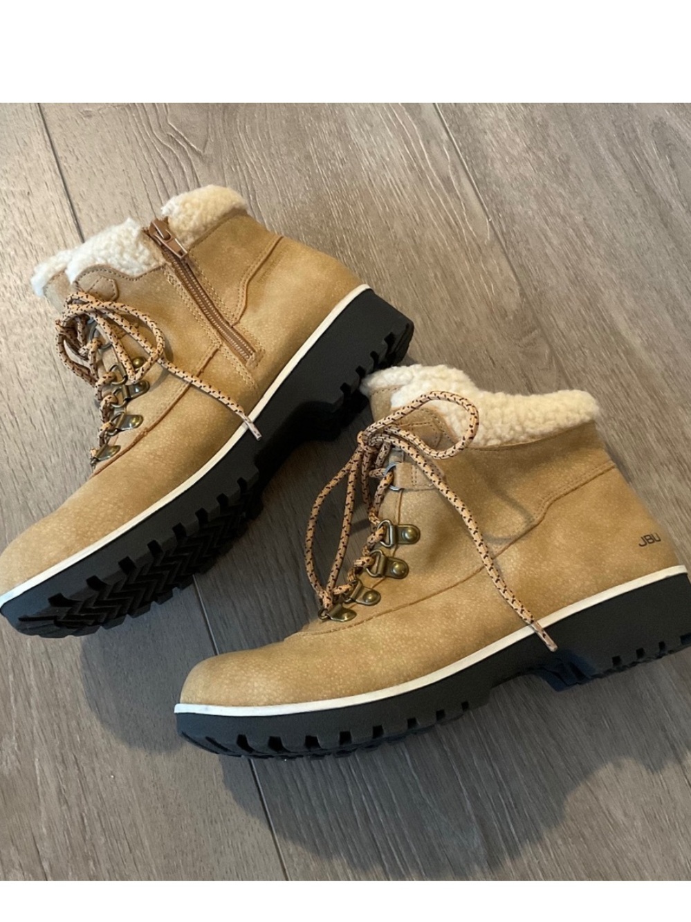 JBU JABU Bootie  Creek Water Resistant Snow Boot Tan Size 7 NWT